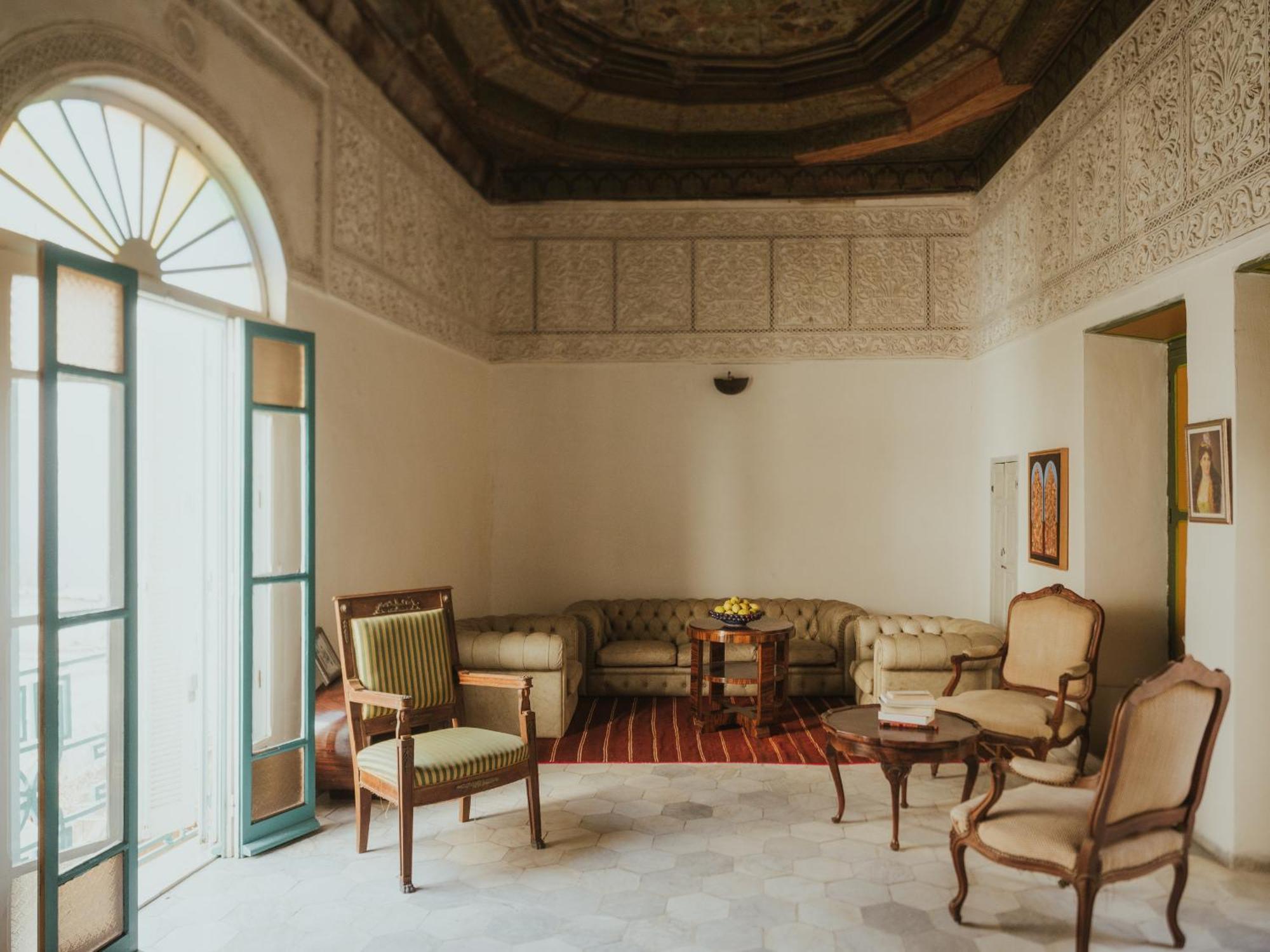 La Chambre Bleue Tunis Bagian luar foto