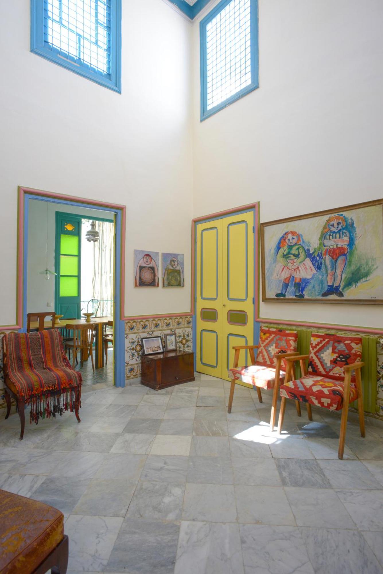 La Chambre Bleue Tunis Bagian luar foto