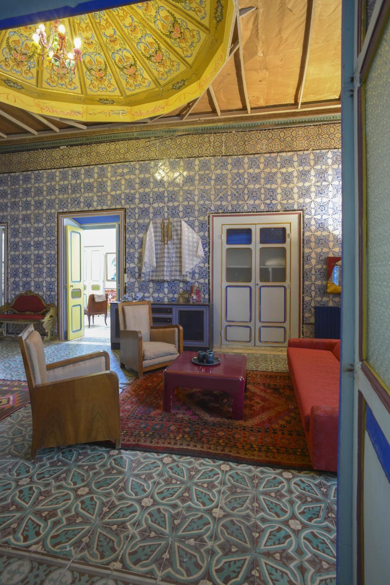 La Chambre Bleue Tunis Bagian luar foto