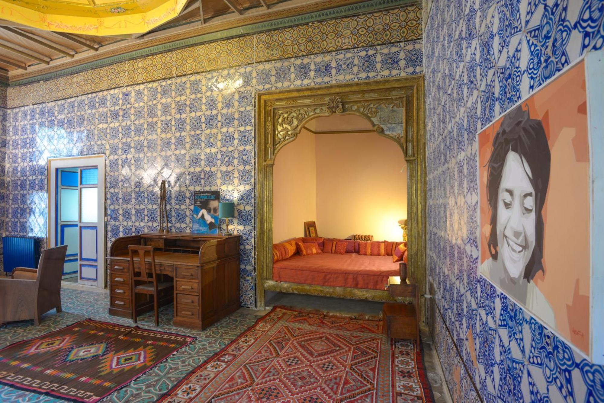 La Chambre Bleue Tunis Bagian luar foto